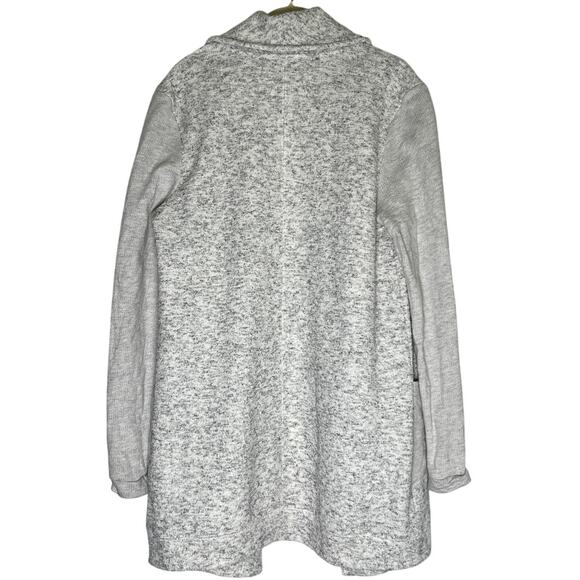 Anthropologie Saturday Sunday Cardigan Women's Medium Long Sleeve Gray Pockets - Picture 3 of 9